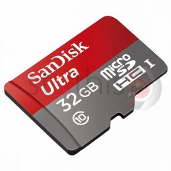 Κάρτα μνήμης SDSQUNC-032G-GN6MA Ultra Android micro class 10 80mb/s DFHC/|MicroSDXC με SD αντάπτορα SanDisk