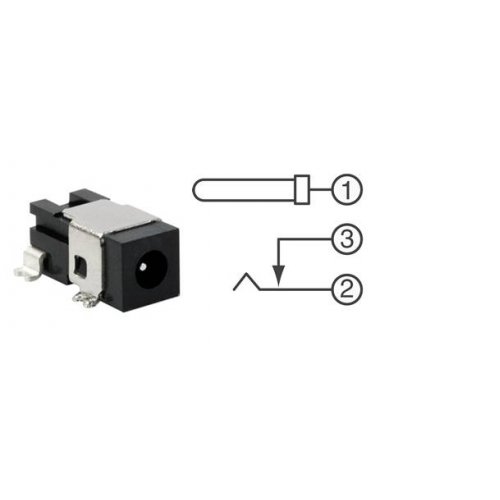 Κονέκτορας DC SMD/SMT 0.65mm PJ-032H-SMT-TR CUI Inc