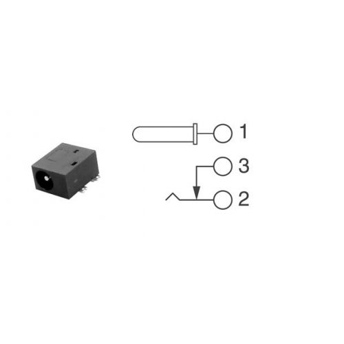 Κονέκτορας DC SMD/SMT 1.3mm PJ-014DH-SMT-TR CUI Inc