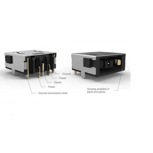 Κονέκτορας DC SMD/SMT conn cable type 10.7A 2129567-1 TE connectivity Tyco Electronics/Schrack