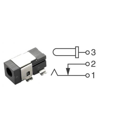 Κονέκτορας DC SMD/SMT 0.65mm PJ1-023-SMT-TR CUI Inc