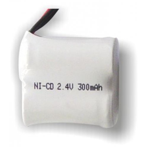 Μπαταρία pack 2 pcs x 1.2V 2/3 AA 2.4V 600mAh Ni-Mh με καλώδια Code S