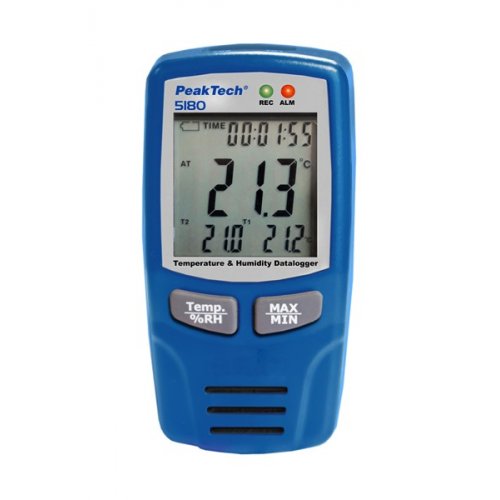 Καταγραφέας θερμοκρασίας-υγρασίας PeakTech  5180