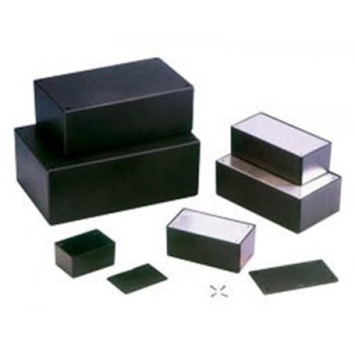 Κουτί πλαστικό IP65 101x54x43.8mm μαύρο G1032B Gainta