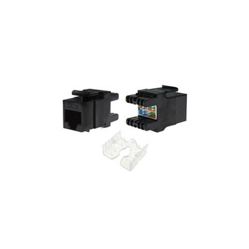 Keystone Jack RJ45 CAT6 UTP krone p.panel μαύρο N113-04 Suntek-IT