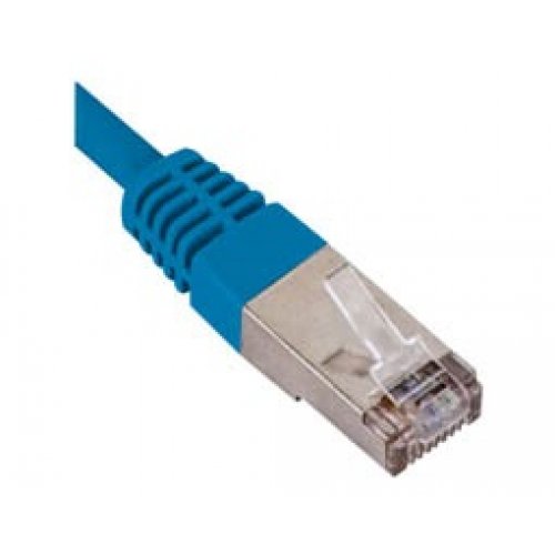 Καλώδιο patch cord FTP CAT5e 0.5m μπλε