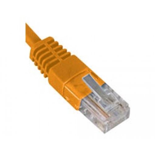 Καλώδιο patch cord UTP CAT6 0.5m πορτοκαλί