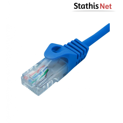 Καλώδιο patch cord UTP CAT6 2m μπλε