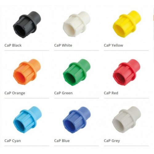 Κονέκτορας F πλαστικός χρωματιστός καπάκι CAP/COL