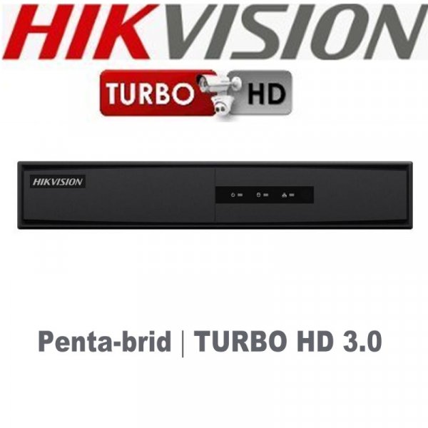 DVR 4 καναλιών Turbo-HD 3.0 1080p lite DS-7204HGHI-F1 Hikvision