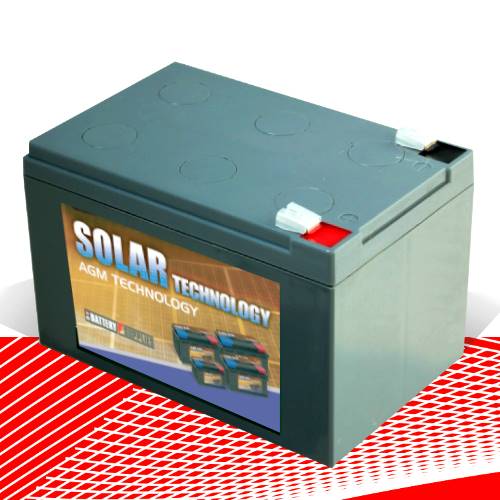 Μπαταρία 12V 12,3Ah μολύβδου solar βαθιάς εκφόρτισης DAB12-14Sol Dyno Europe
