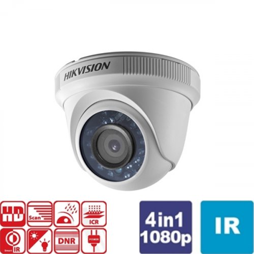 Κάμερα Dome IR 2.8mm IP66 Turbo-HD 1080p DS-2CE56D0T-IRF Hikvision