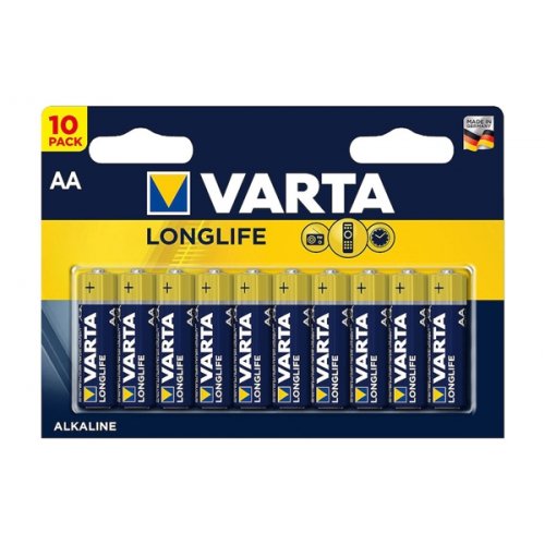 Μπαταρία αλκαλική LR06 AA BL10pcs 4106 Long Life VARTA