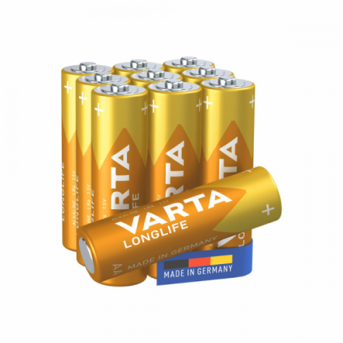 Μπαταρία αλκαλική LR06 AA BL10pcs 4106 Long Life VARTA