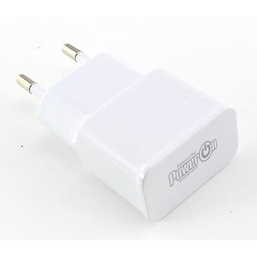 Τροφοδοτικό 230V In-> 1 x USB A Out 5V 2.1A CH-25W Power On