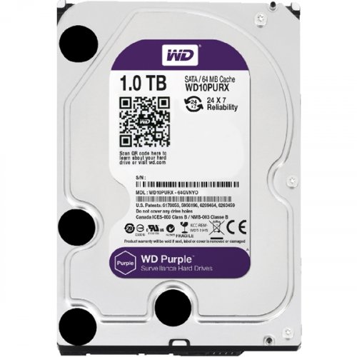 Σκληρός δίσκος 3TB SATA III Purple WD30PURX Western digital