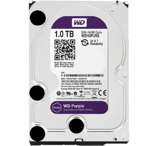 Σκληρός δίσκος 6TB SATA III Purple WD60PURX Western digital