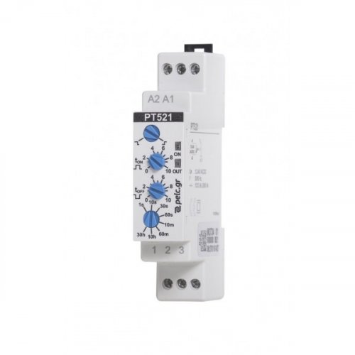 Relay χρονικό καθυστέρησης 24VAC/DC -230VAC PT521 Power Electronics Control