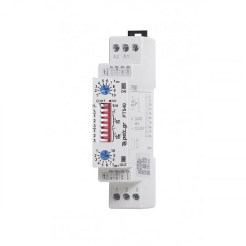 Relay χρονικό πολλαπλών λειτουργιών 230V AC PT540 Power Electronics Control
