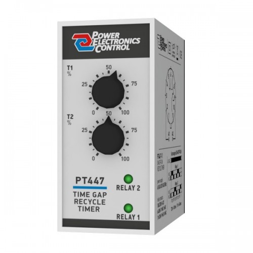 Relay χρονικό αναστροφής με παύση 230VAC PT447-11 Power Electronics Control