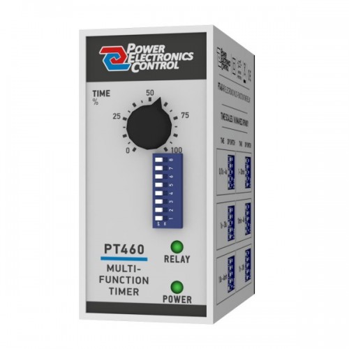 Relay χρονικό πολλαπλών λειτουργιών 230VAC PT460-8 Power Electronics Control