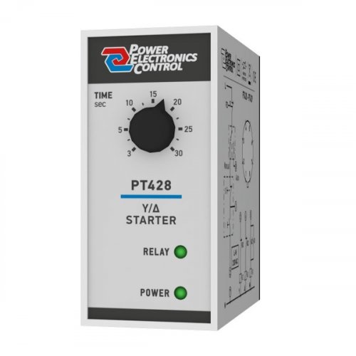 Εκκινητής αστέρος-τριγώνου 230VAC PT428-8 Power Electronics Control