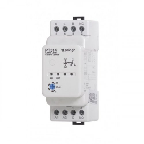 Ελεγκτής στάθμης υγρών τύπου ράγας 230VAC PT514 Power Electronics Control