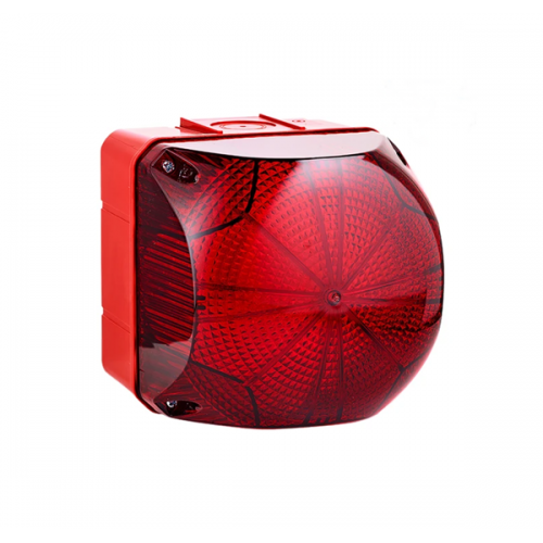 Φάρος μικρός FLASH LED 24V AC/DC 99x94mm κόκκινος IP66 QDS Auer Signal