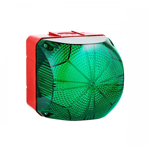 Φάρος μεγάλος FLASH LED 24-48VAC/DC 177x184mm πράσινος IP66 QDL Auer Signal