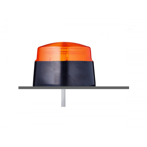 Φάρος strobe xenon Φ65 12V DC 76x52mm πορτοκαλί IP65 XB2 Auer Signal