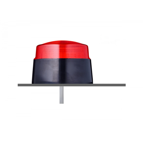 Φάρος strobe xenon Φ65 24V DC 76x52mm κόκκινος IP65 XB2 Auer Signal
