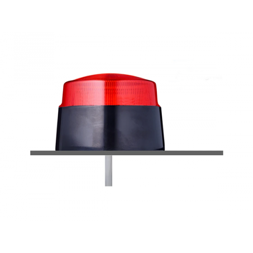 Φάρος strobe xenon Φ65 24V DC 76x52mm μπλε IP65 XB2 Auer Signal