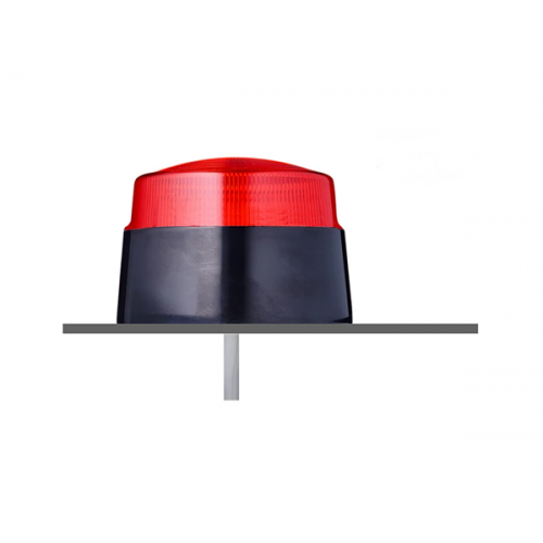 Φάρος strobe xenon Φ65 230V AC 76x52mm κόκκινο IP65 XB2 Auer Signal