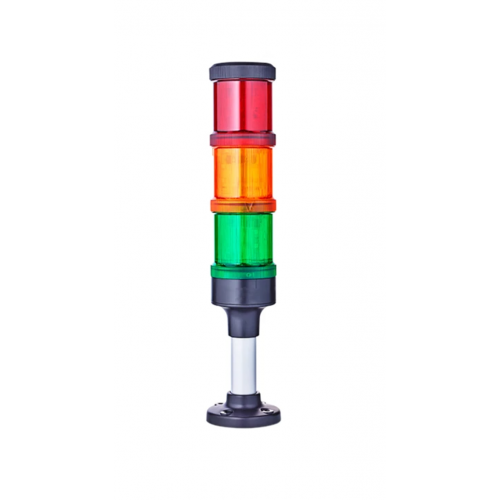 Φάρος πύργος LED Φ60 24V AC/DC 100 mm κόκκινος/πράσινος/πορτοκαλί IP66 Q01 Auer Signal