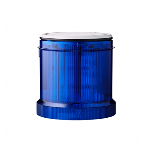 Φάρος LED σταθερού πύργου 24V AC/DC Φ60 μπλε YDC Auer Signal