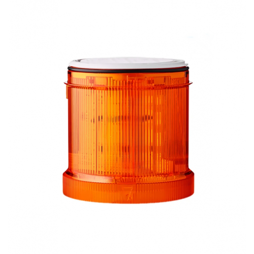 Φάρος LED σταθερού πύργου 230V AC/DC Φ60 πορτοκαλί YDC Auer Signal