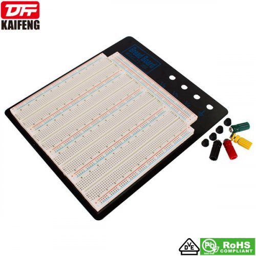 Πλακέτα δοκιμών (breadboard) με μπόρνες 2560P ZY-W208 DFT