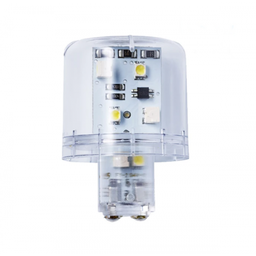 Εξάρτημα φαροσειρήνας LED BA15d 230V AC πορτοκαλί σταθερή LLL KLL Auer Signal