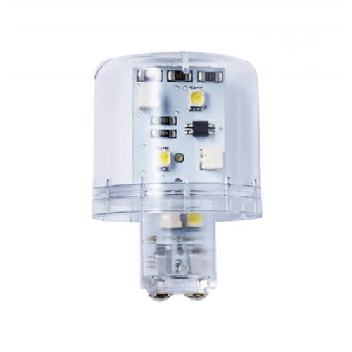 Εξάρτημα φαροσειρήνας LED BA15d 230V AC κόκκινο σταθερή LLL KLL Auer Signal