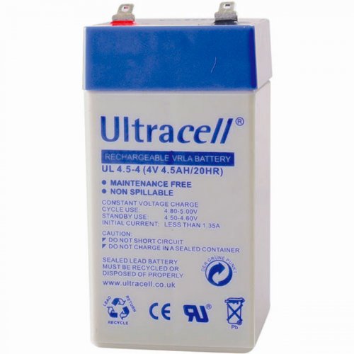 Μπαταρία 4V 4.5Ah μολύβδου UL4.5-4 ULTRACELL