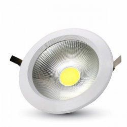 Led downlight 10W 240V 120° warm white 3000K στρόγγυλο 1270 VT-26101 V-TAC