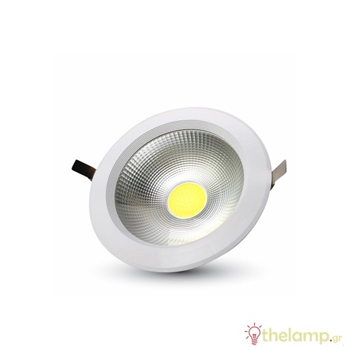 Led downlight 10W 240V 120° day light 6400K στρόγγυλο 1272 VT-26101 V-TAC