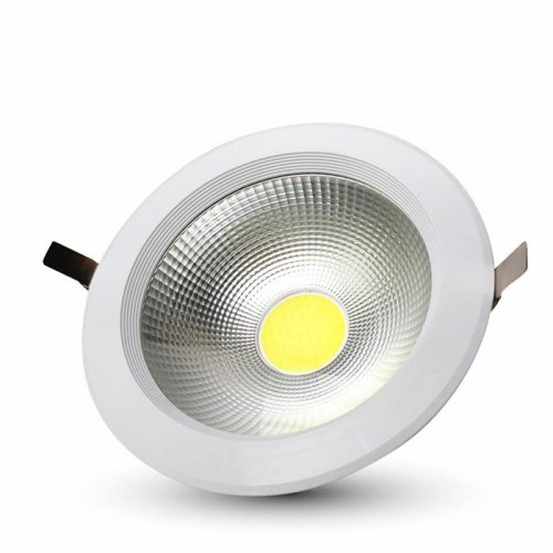 Led downlight 10W 240V 120° day light 6000K στρόγγυλο 1100 VT-2610 V-TAC