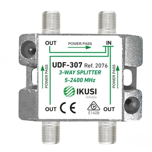 Διακλαδωτής 1->3  εξόδων UDF-307 IKUSI