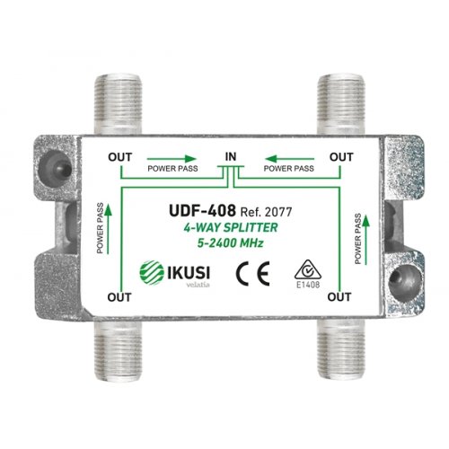 Διακλαδωτής 1->4 εξόδων UDF-408 IKUSI