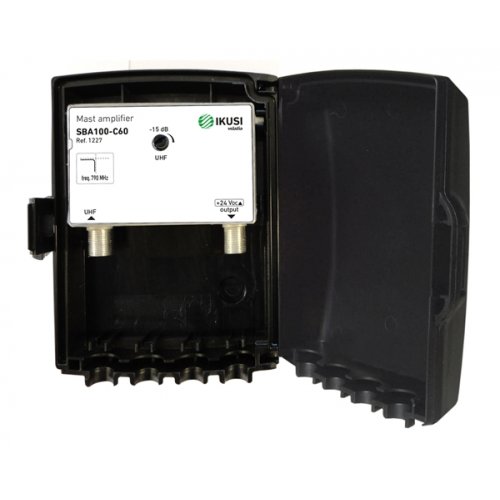 Ενισχυτής ιστού 1xUHF Gain 40dB SBA100-C60 IKUSI