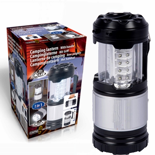 Φακός 3 x LR20 30 lumen 3W Camping 01647