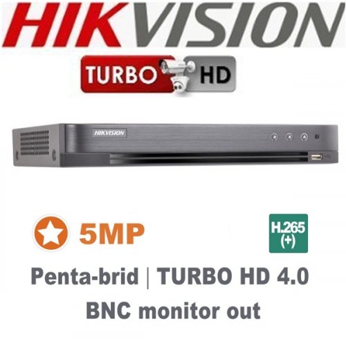 DVR 8 καναλιών Turbo-HD 4.0 1080p 8Mp DS-7208HUHI-K1 Hikvision