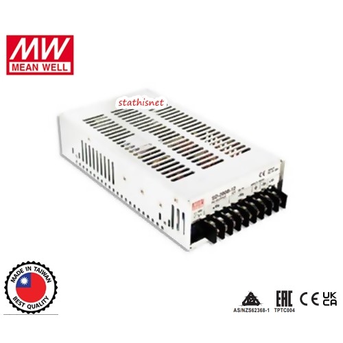 Converter switch step down 19-36V DC IN -> OUT 12V DC 200W 16.7A SD-200B-12 Mean Well