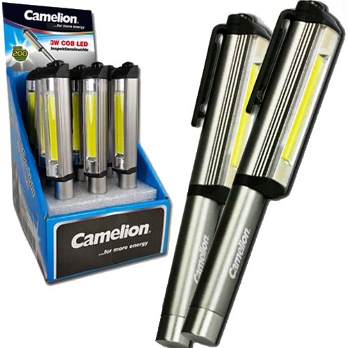 Φακός μαγνητικός LED 3W cob T11 Camelion